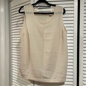 Draper and Demons tank in off white size M